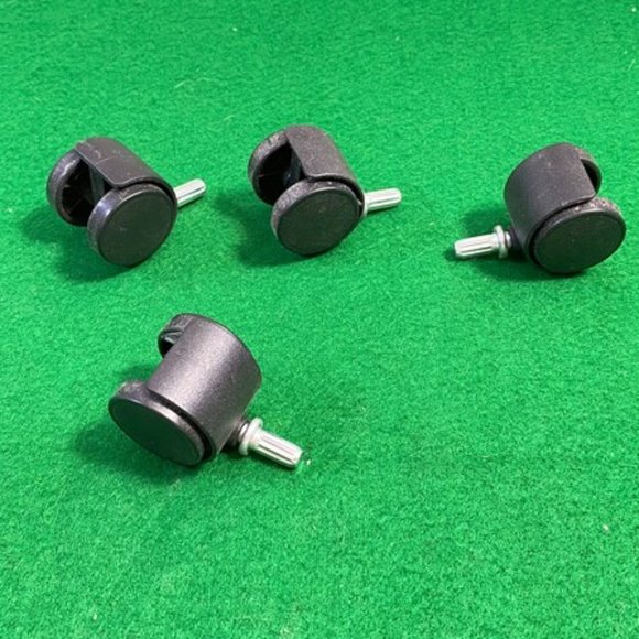 Caster Chair Company Casters S Replacement Casters, Set of 4, Softer Casters - Picture 2 of 8